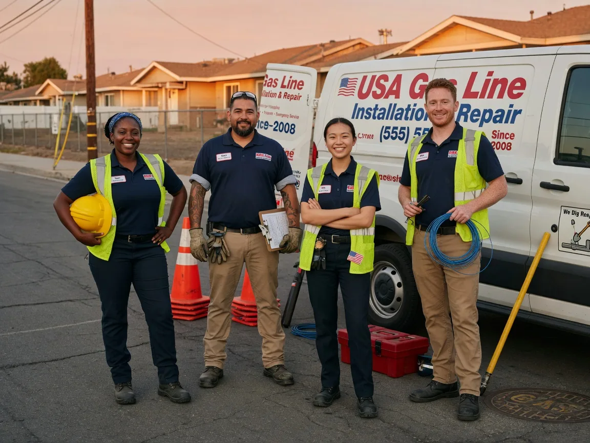 Gas Line Installation company in Cana, VA